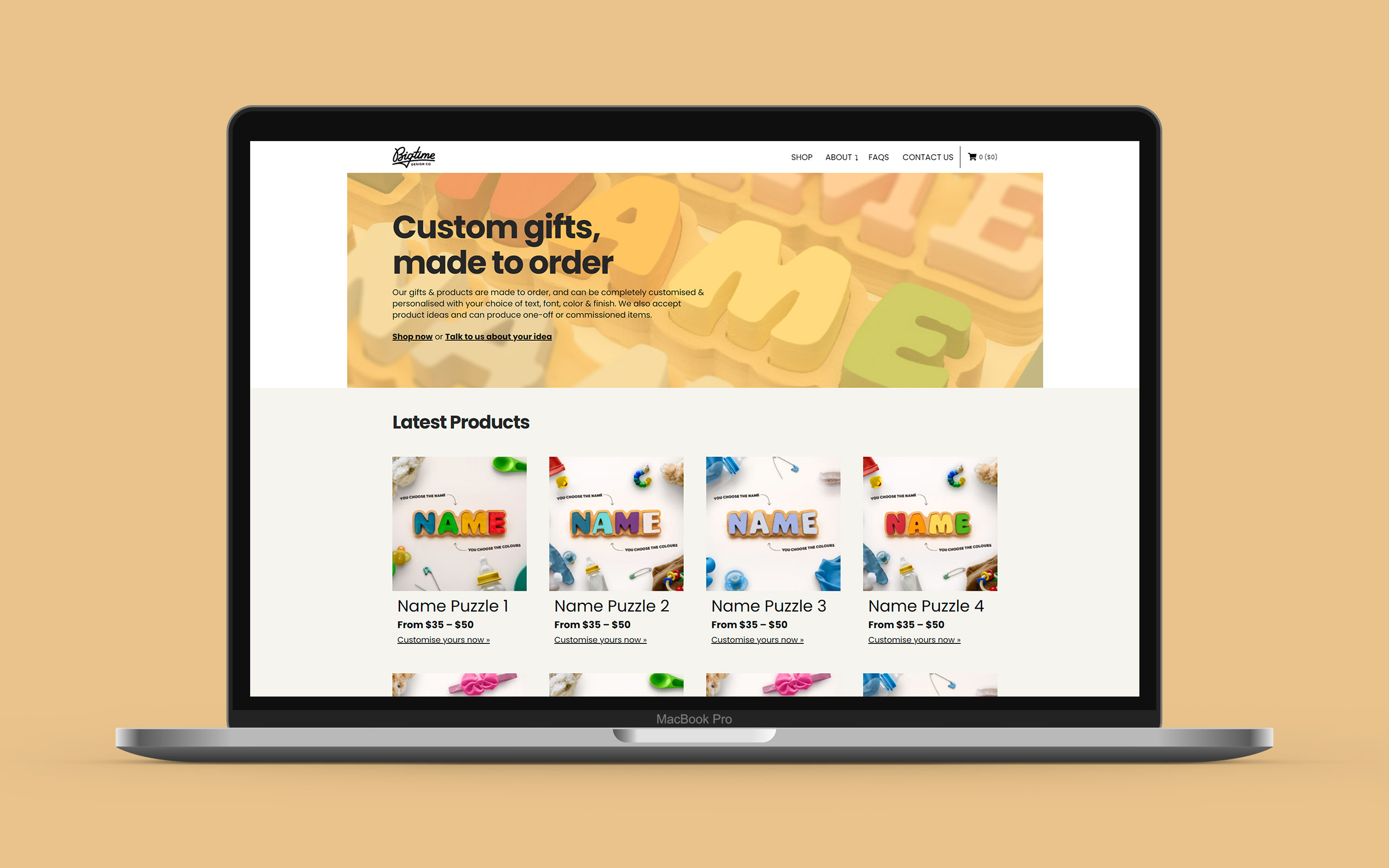Bigtime Design Online Store